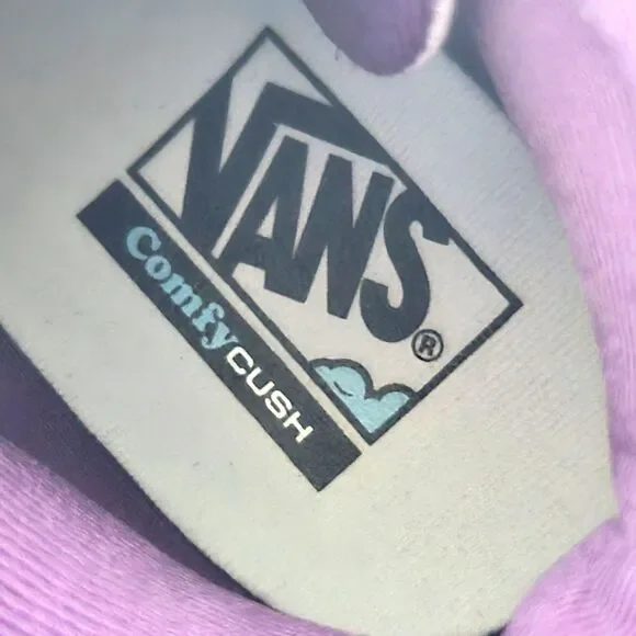 VANS Sneaker PURPLE Comfy Cush Serio Collection Shoe Women 9/Men 7.5 US NEW NWOT - Picture 11 of 13